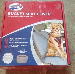 Bucket seat cover